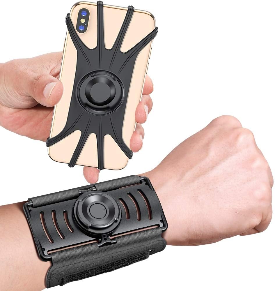 VUP Detachable Running Wrist Band 360°Rotatable for iPhone 17/16/15/14/13/Pro...
