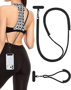VVAAGG Cell Phone Lanyard for iPhone: Crossbody Phone Strap Adjustable Neck Wrist Strap Anti...