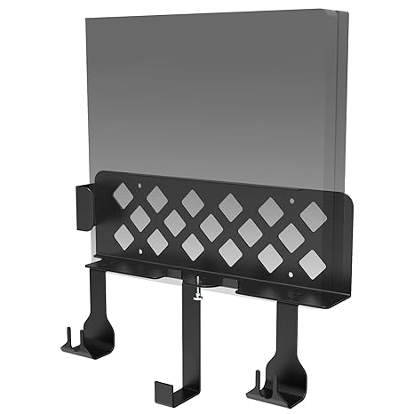 Wall Mount Bracket Compatible for PS4 Slim,PS4 Slim Wall Mount Holder with Detachable 2...