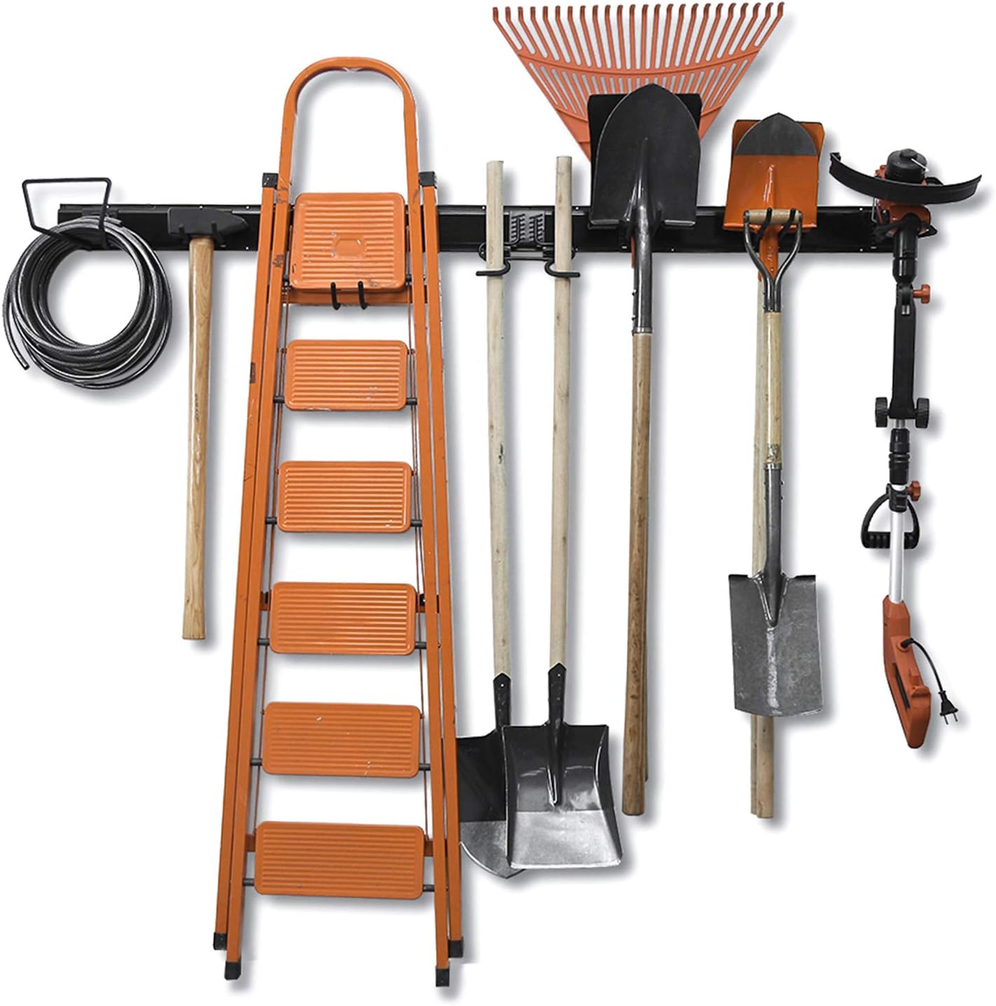 Wallmaster 15 PCS Tool Storage Rack, Garage Storage Wall Mount Organizer Garden Tool Heavy...