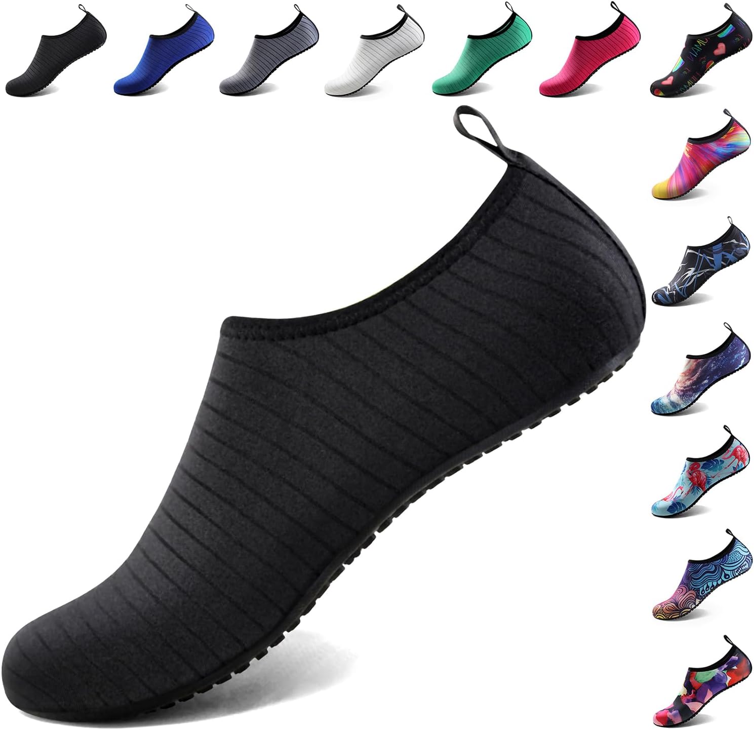 Water Shoes for Women Men Quick-Dry Aqua Socks Swim Beach Outfits Barefoot Yoga Exercise...