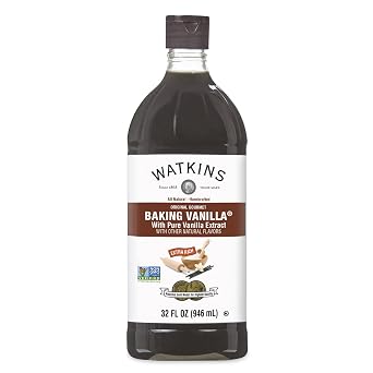 Watkins All Natural Original Gourmet Baking Vanilla, 32 fl. oz. Economy Sized Bottle, 1... image