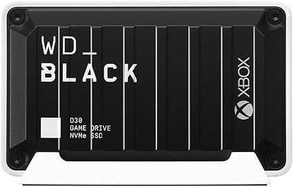 WD_BLACK 500GB D30 Game Drive SSD for Xbox - Portable External Solid State Drive, Compatible...