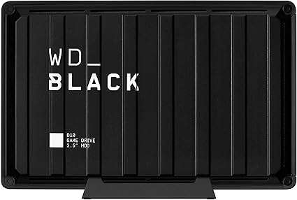 WD_Black 8TB D10 Game Drive, Portable External Hard Drive HDD Compatible with Playstation...