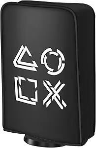 Wedorat Dust Cover for PS5 Pro/PS5/PS5 Slim Protectors Cover for Game Console Case Skin...
