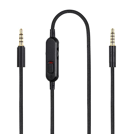 weishan G Pro X Cord, Detachable Gaming Headset Cable Replacement for Logitech G Pro / G433...