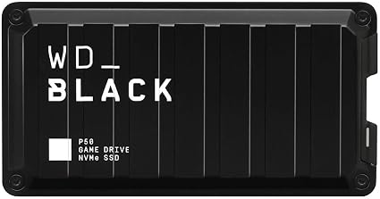 Western Digital 4TB P50 Game Drive SSD - Portable External Solid State Drive SSD, Compatible...