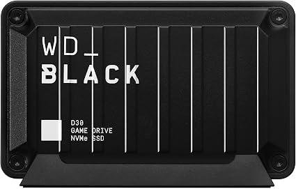 Western Digital 500GB D30 Game Drive SSD - Portable External Solid State Drive, Compatible...