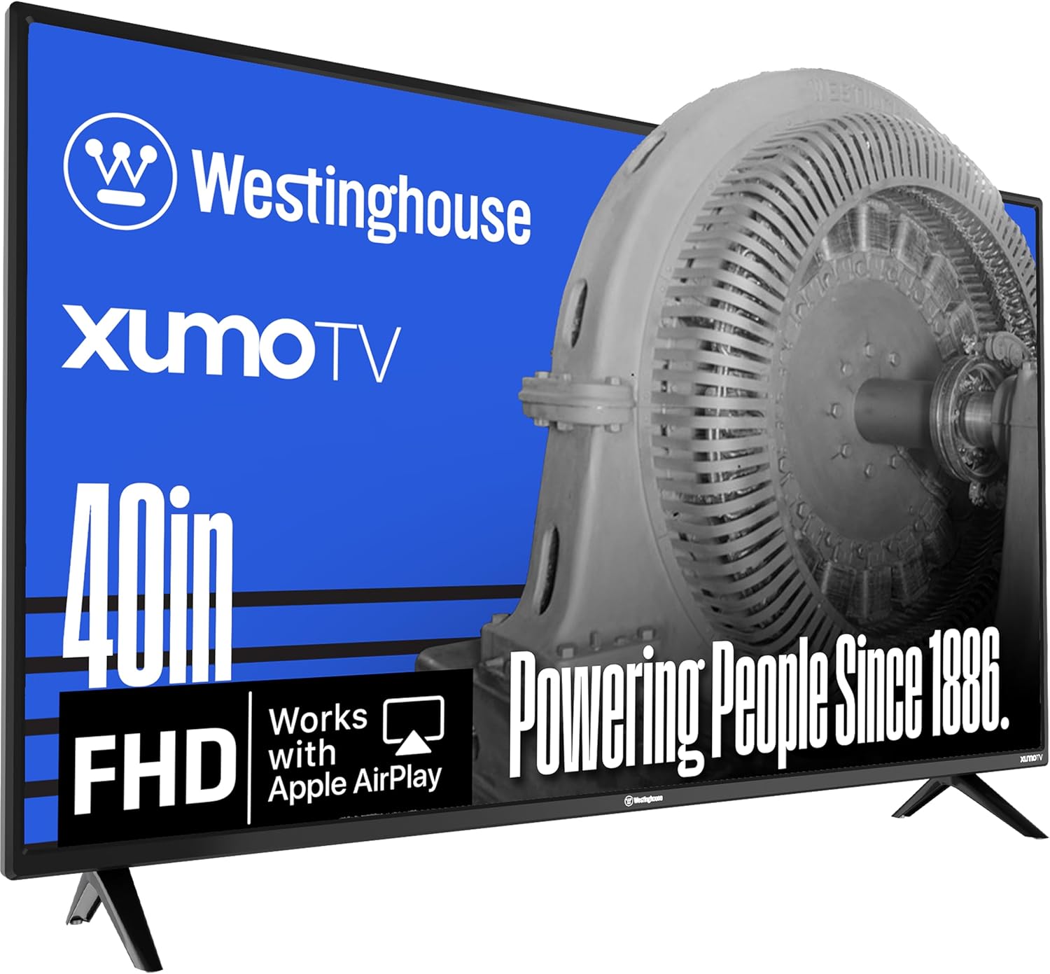 Westinghouse 40-inch Smart TV, FHD 1080P Xumo TV w/Voice Remote, Flat Screen Television...