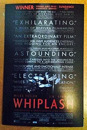 WHIPLASH ORIGINAL MOVIE POSTCARD Poster 4"x6" Miles Teller 2014 J.K. Simmons