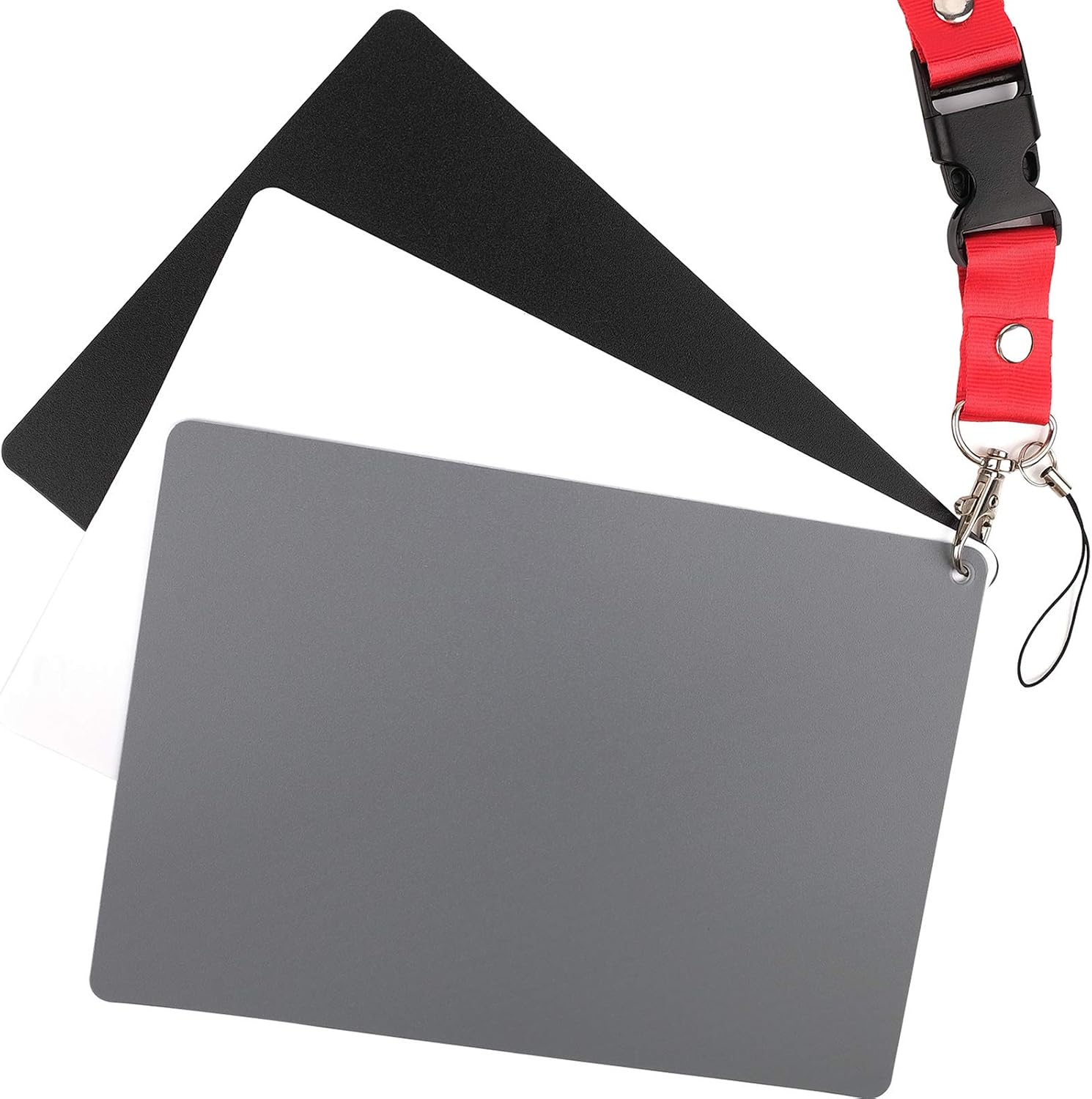 White Balance Card, ChromLives Grey Card 18% Exposure Photography White Gray Card 5.3'' X...