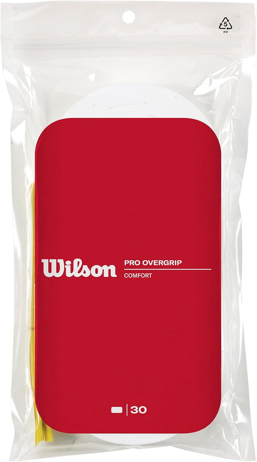 WILSON Pro Overgrip (30-Pack), White