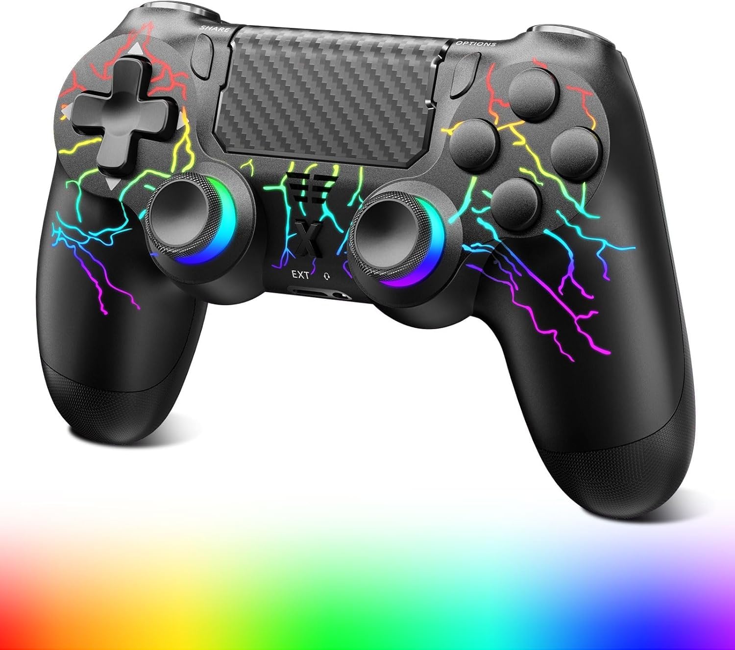 Wireless Controller for PS-4, Dual Vibration Game Joystick/Motion...