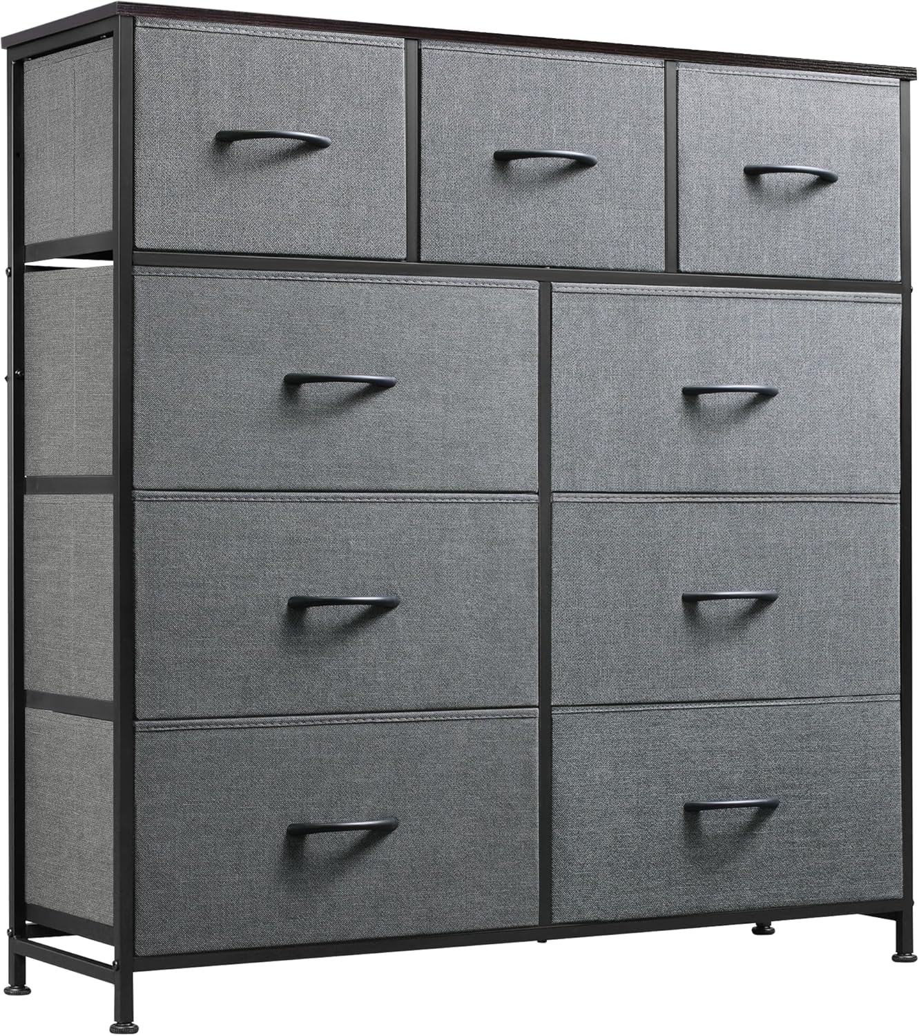 WLIVE 9-Drawer Dresser, Fabric Storage Tower for Bedroom, Hallway, Entryway, Closet, Tall...