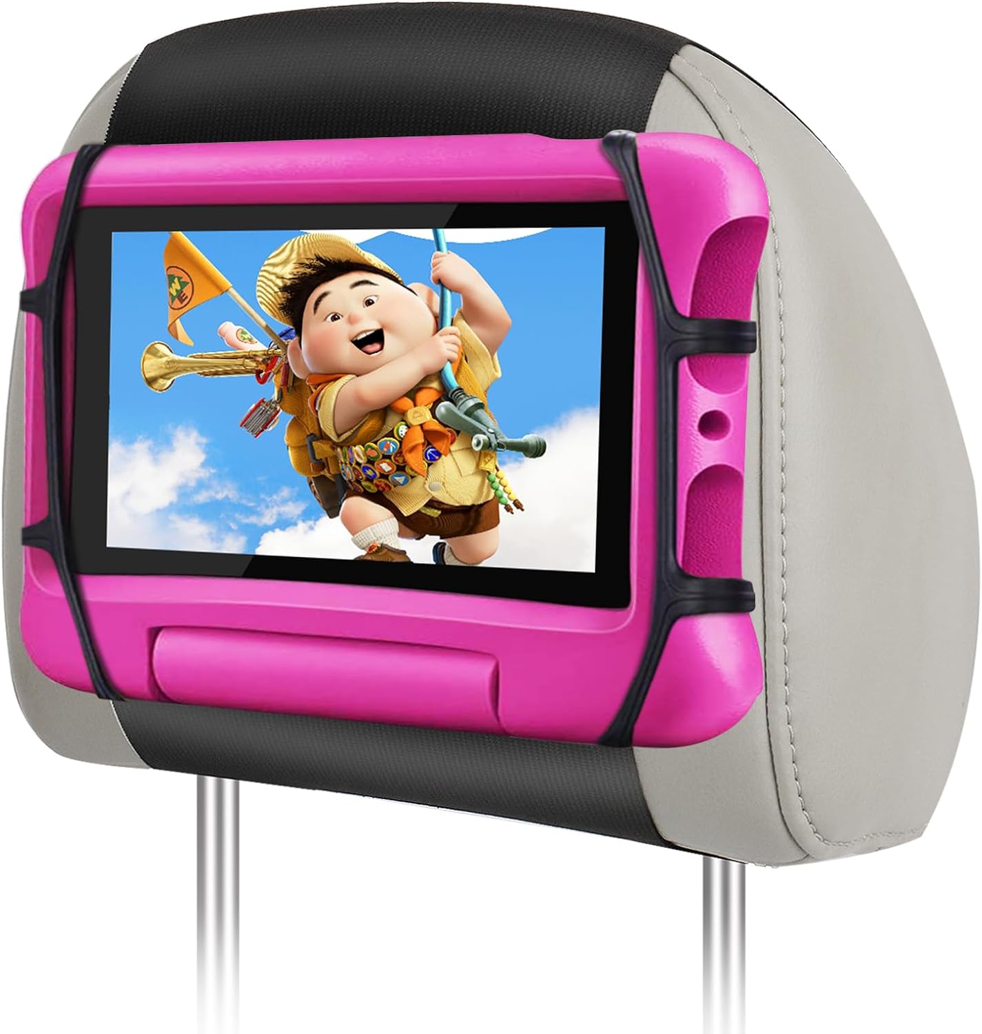 WONNIE Tablet Holder for Car, Upgraded iPad Holder for Car Mount Headrest, iPad Mount Back...