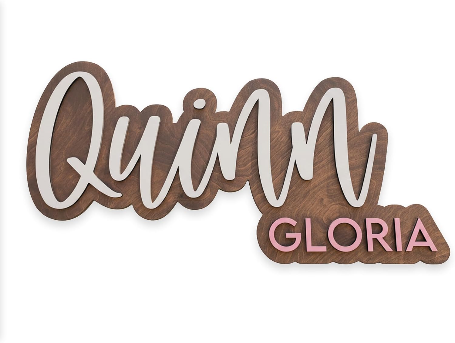 Wooden Name Signs for Nursery, Baby Name Sign, Name Signs for Kids Room, Custom Plaque... image