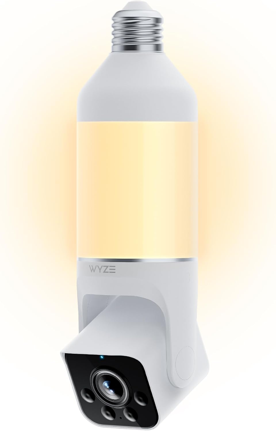 WYZE Bulb Cam - 2K HD Smart Light Bulb Security Camera with Color Night Vision, 800-Lumen...