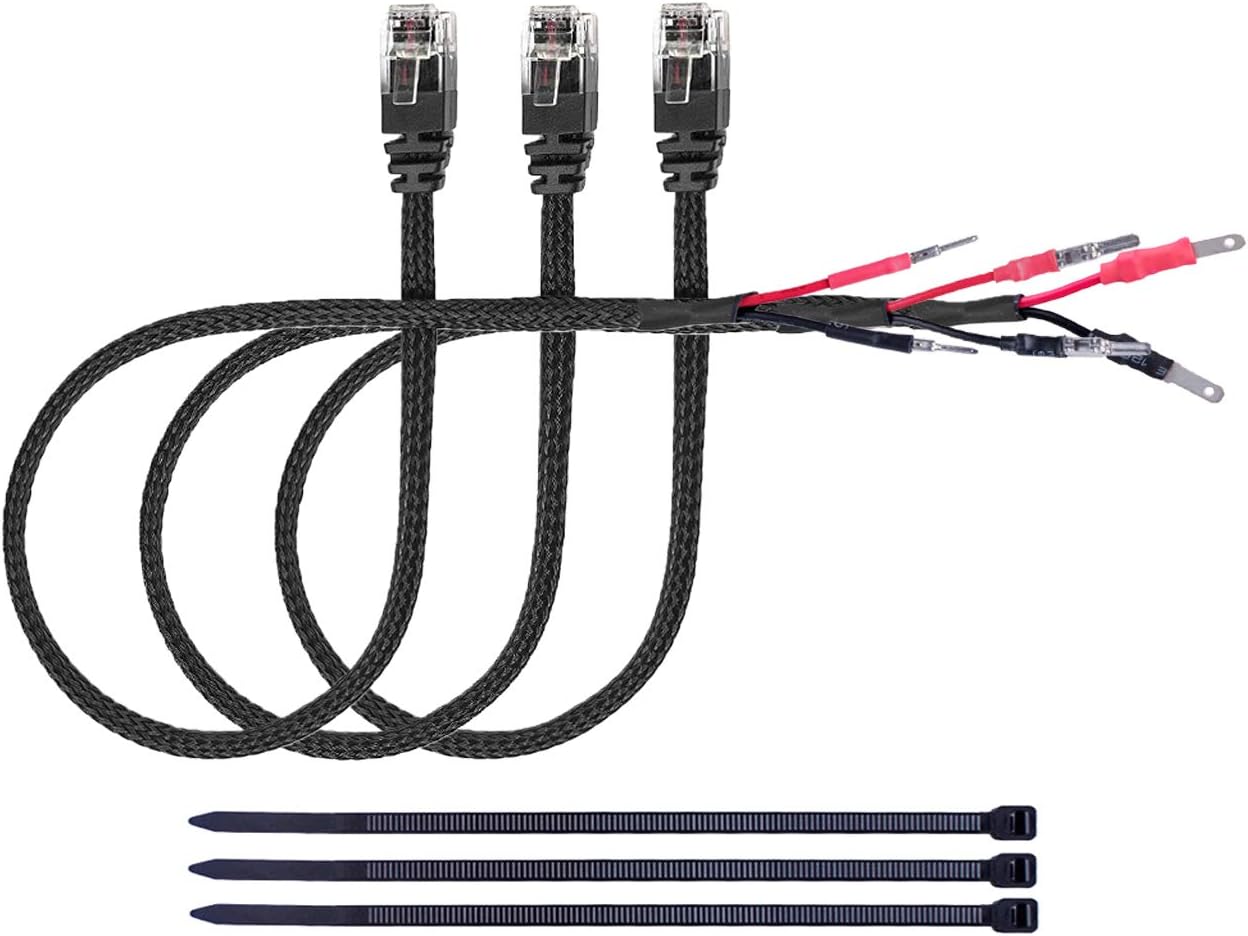 Xislet 16.5" Radar Detector Hardwire Power Cord Mirror Wire Plug Tap Compatible with Escort...