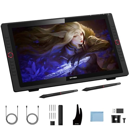 XPPen Artist 24 Pro 2.5K QHD Drawing Tablet with Screen,16.7M Colors Graphics Tablet with... image