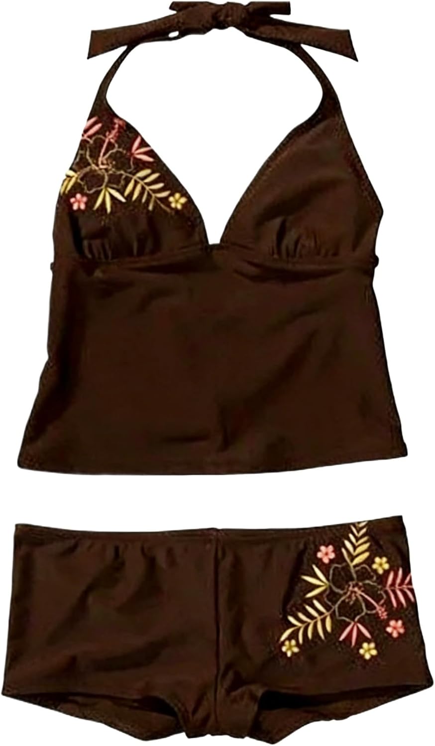 Y2k Sexy Vintage Whimsy Beach Swimsuit 2000s Vacation Going Out Outfits Summer 2 Pieces...