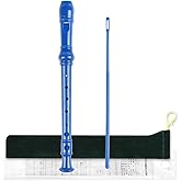 Yamaha 20-Series 3-Piece C-Soprano Recorder (Blue)
