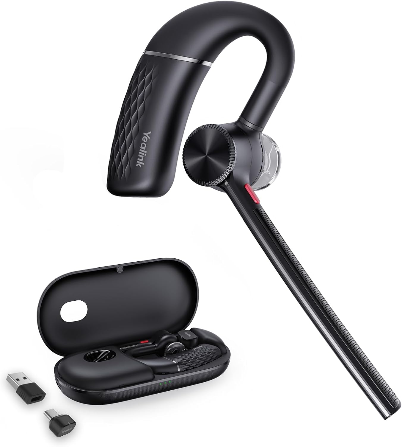 Yealink Bluetooth Headset BH71 Pro,Teams Certified for One Ear Headsets,Single Ear Wireless...