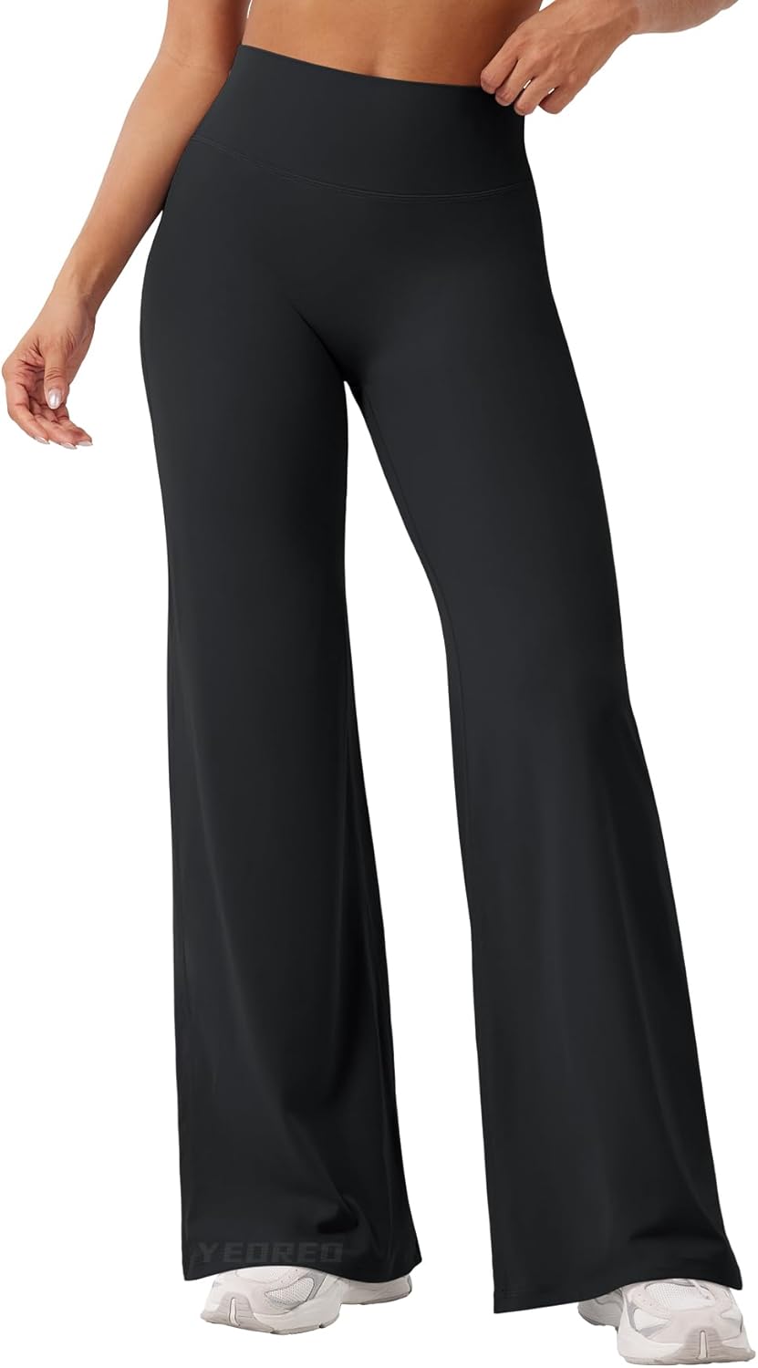 YEOREO Ease Workout Leggings Womens No Front Seam Straight Leggings 29"/ 31.5"/ 33"/ 35"...