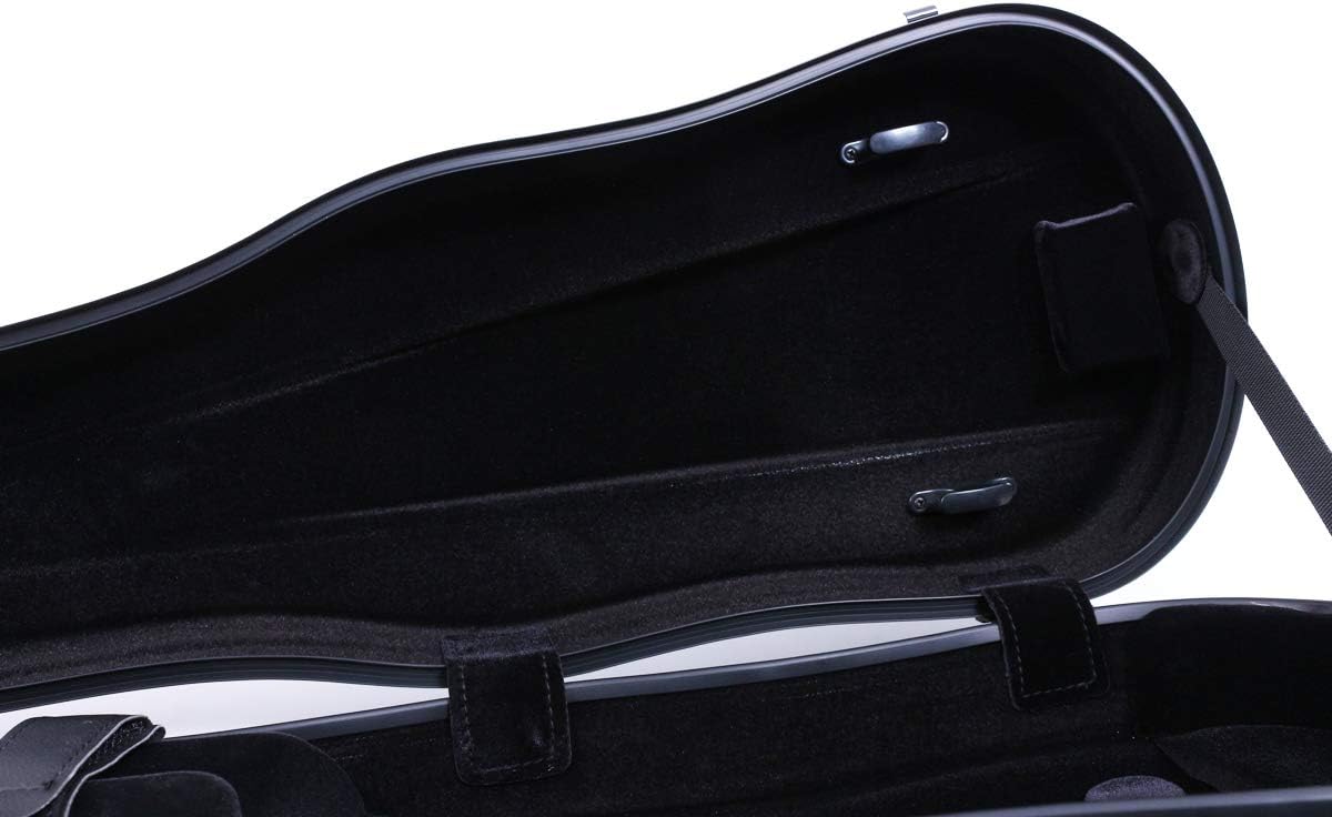 yinfente Triangle 1.95kg Violin Case 4/4 Full size Carbon Fiber Strong Bag 150kg Pressure... image