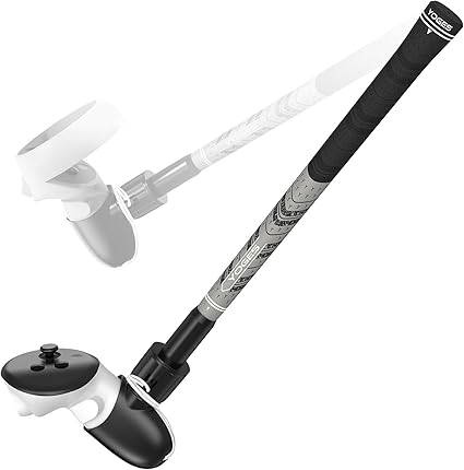 YOGES VR Golf Club Attachment Compatible with Meta Quest 3S/ Quest 3/ Oculus Quest 2...
