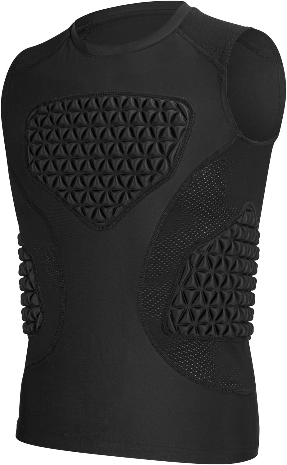 Youth Baseball Football Chest Protector Padded Shirt, Softball, Lacrosse, T Ball, Rib Heart...