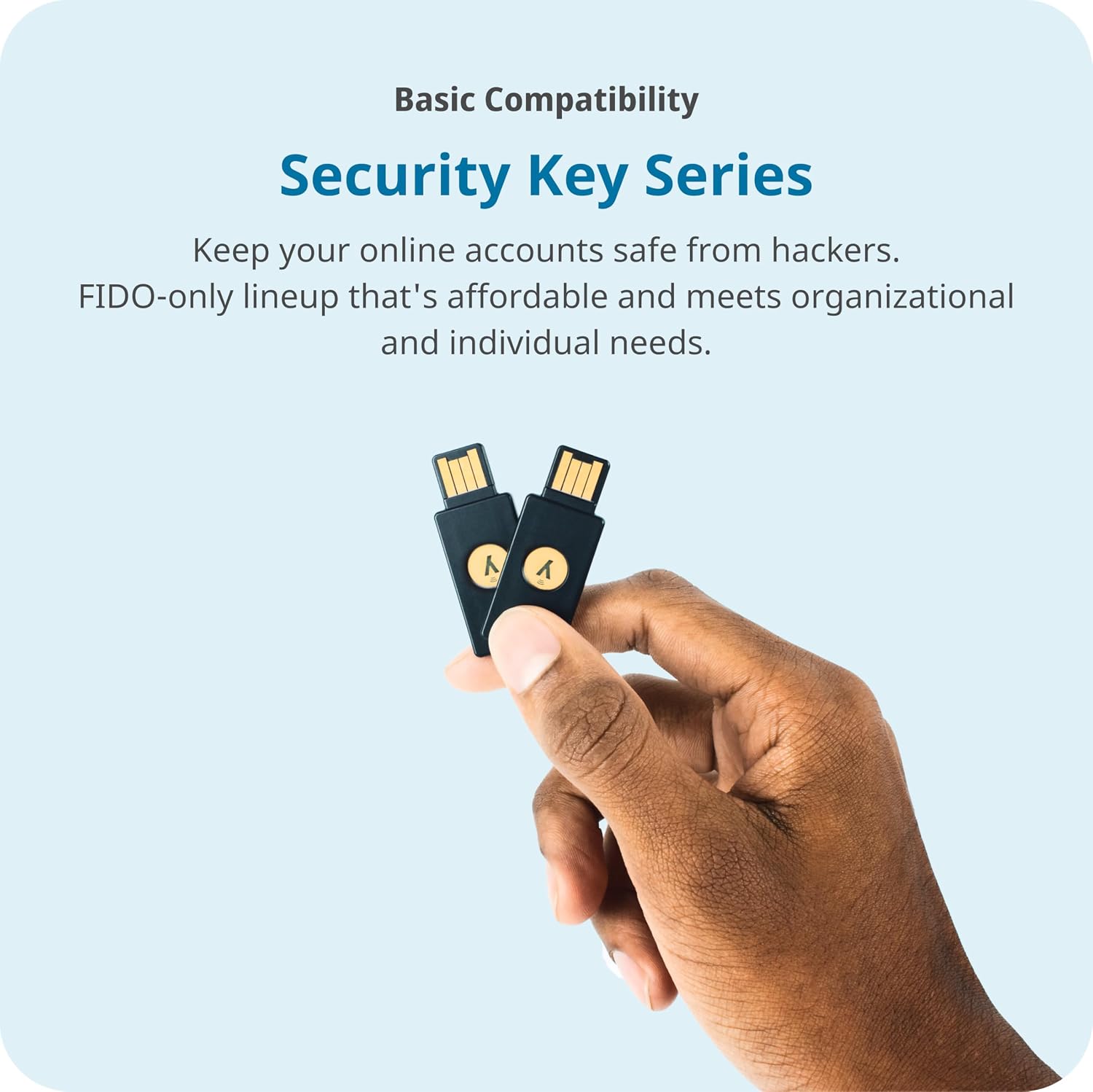 Yubico - Security Key C NFC - Basic Compatibility - Multi-Factor authentication (MFA)...