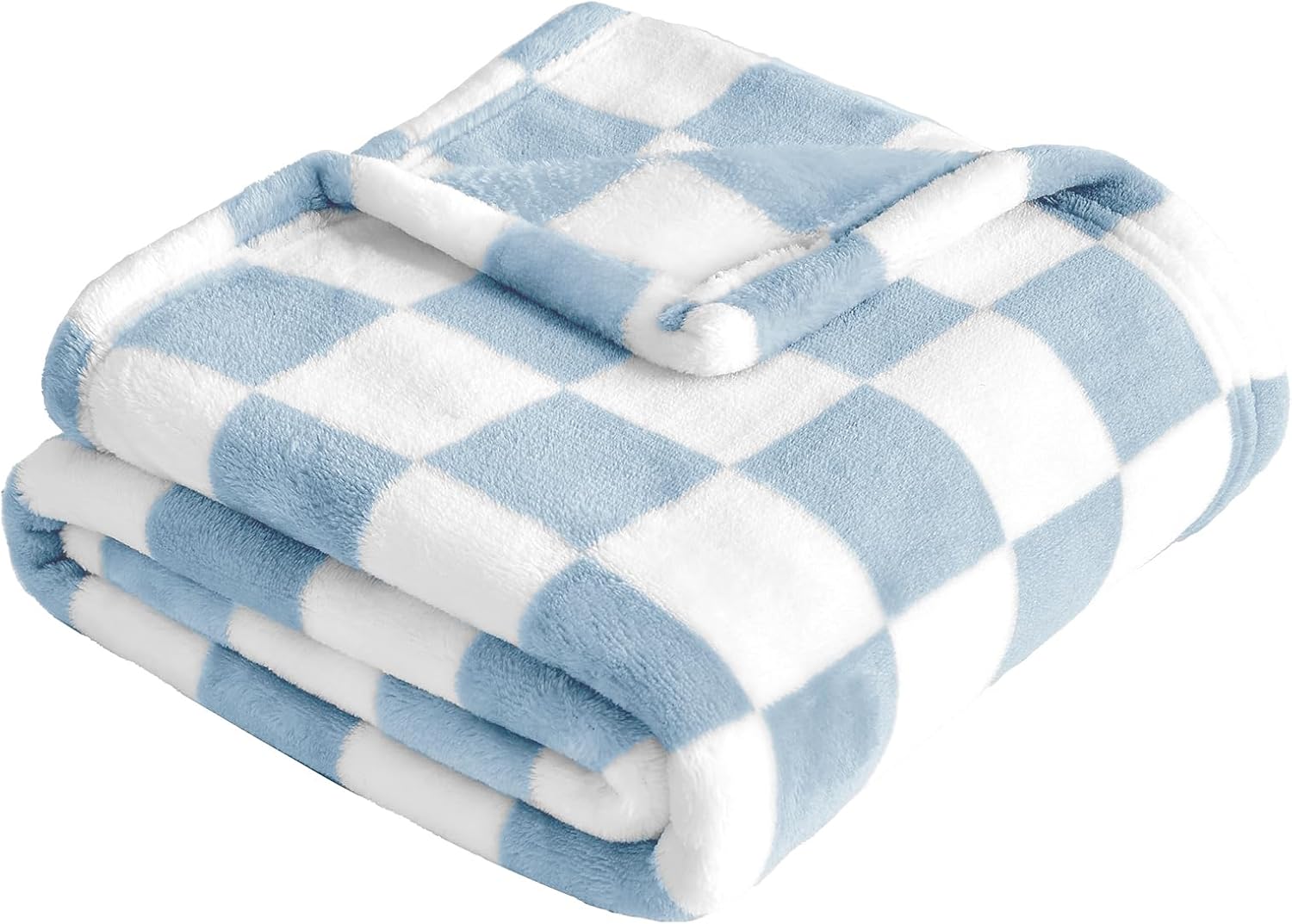 Yurhap Checkered Baby Blanket Fleece Baby Blankets for Boys, Ultra Soft Cozy Fluffy Infant...