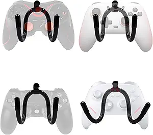 YYST Universal Game Controller Organizer Wall Rack Wall Mount Wall Clip Wall Hanger...