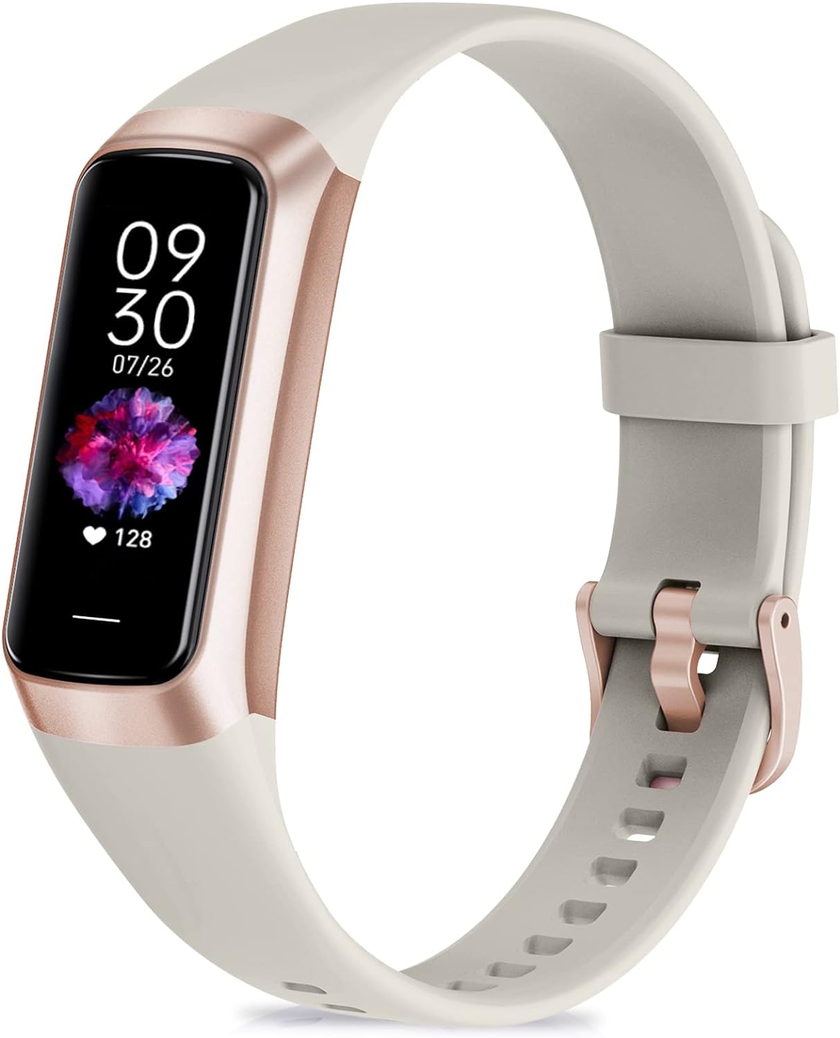 Zeacool Fitness Rate, Blood Oxygen Blood Pressure Sleep Monitor, Activity Trackers 5 ATM...