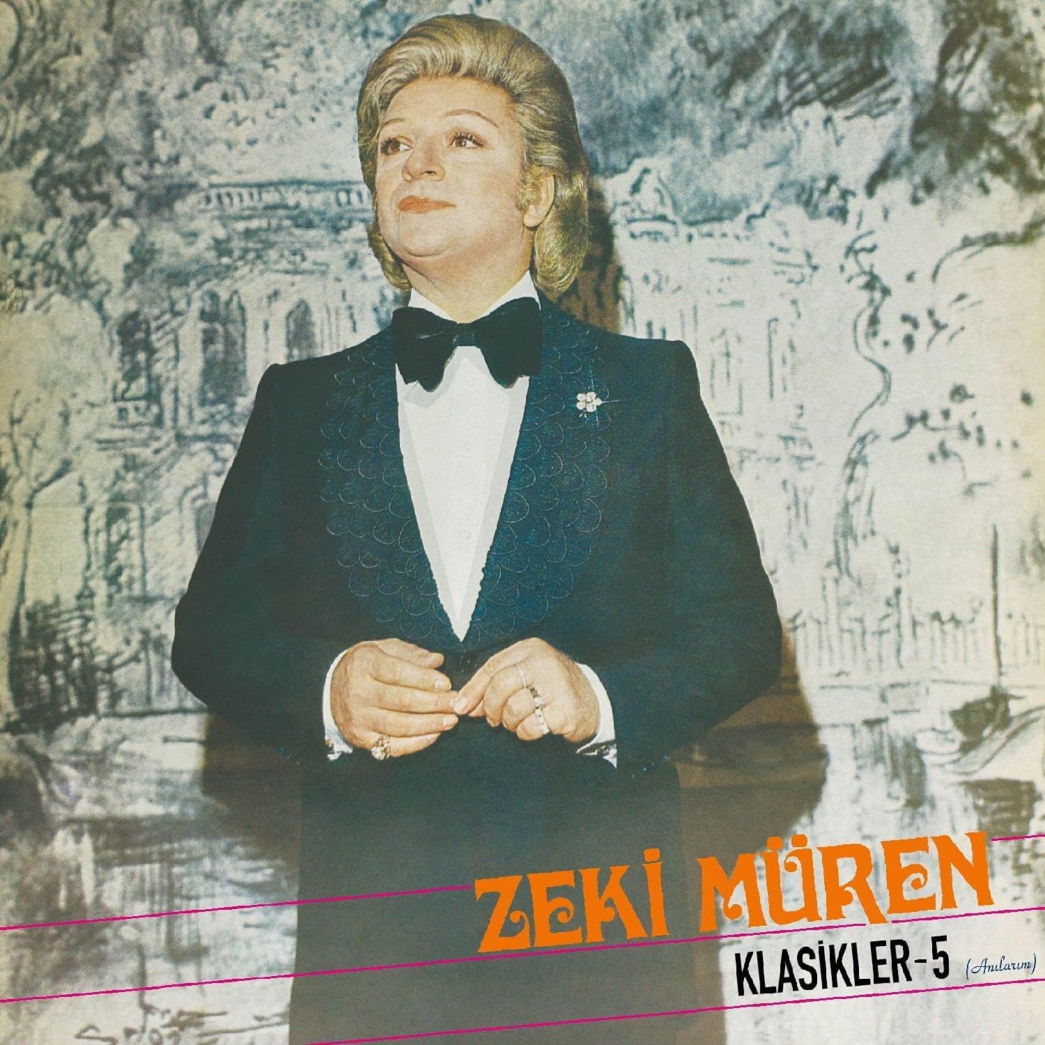 ZEKİ MÜREN - KLASİKLER 5 - Plak - 33 Devir LP Long Play Record Vinyl