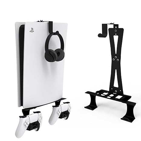 ZHSX Wall Mount for Ps5 Models,Ps5 Shelf Playstation Wall Mount Compatible with Ps5、Ps5...