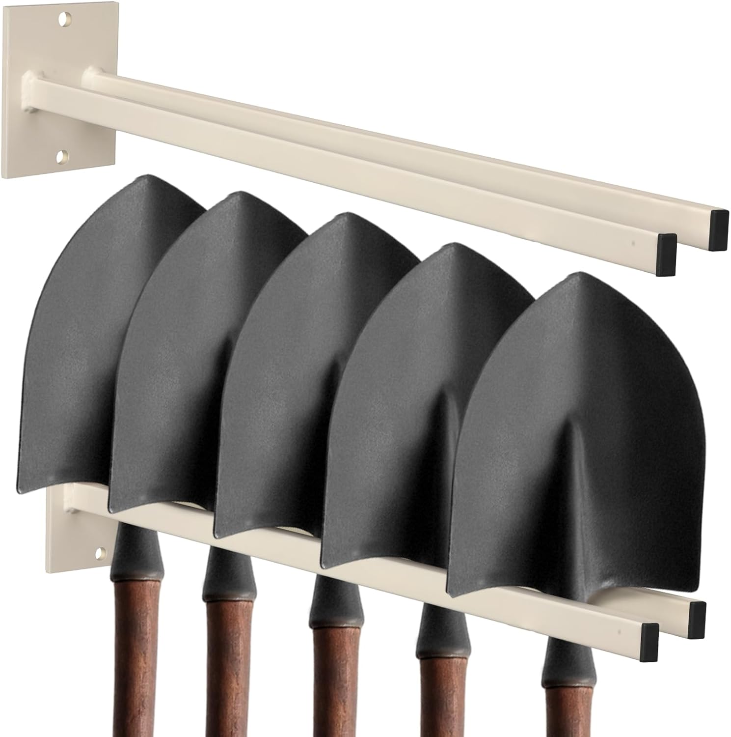 Zonon 2 Pcs Extra Long Tool Rack for Shovels Spades Rakes Brooms Shovel Holder for Truck and...